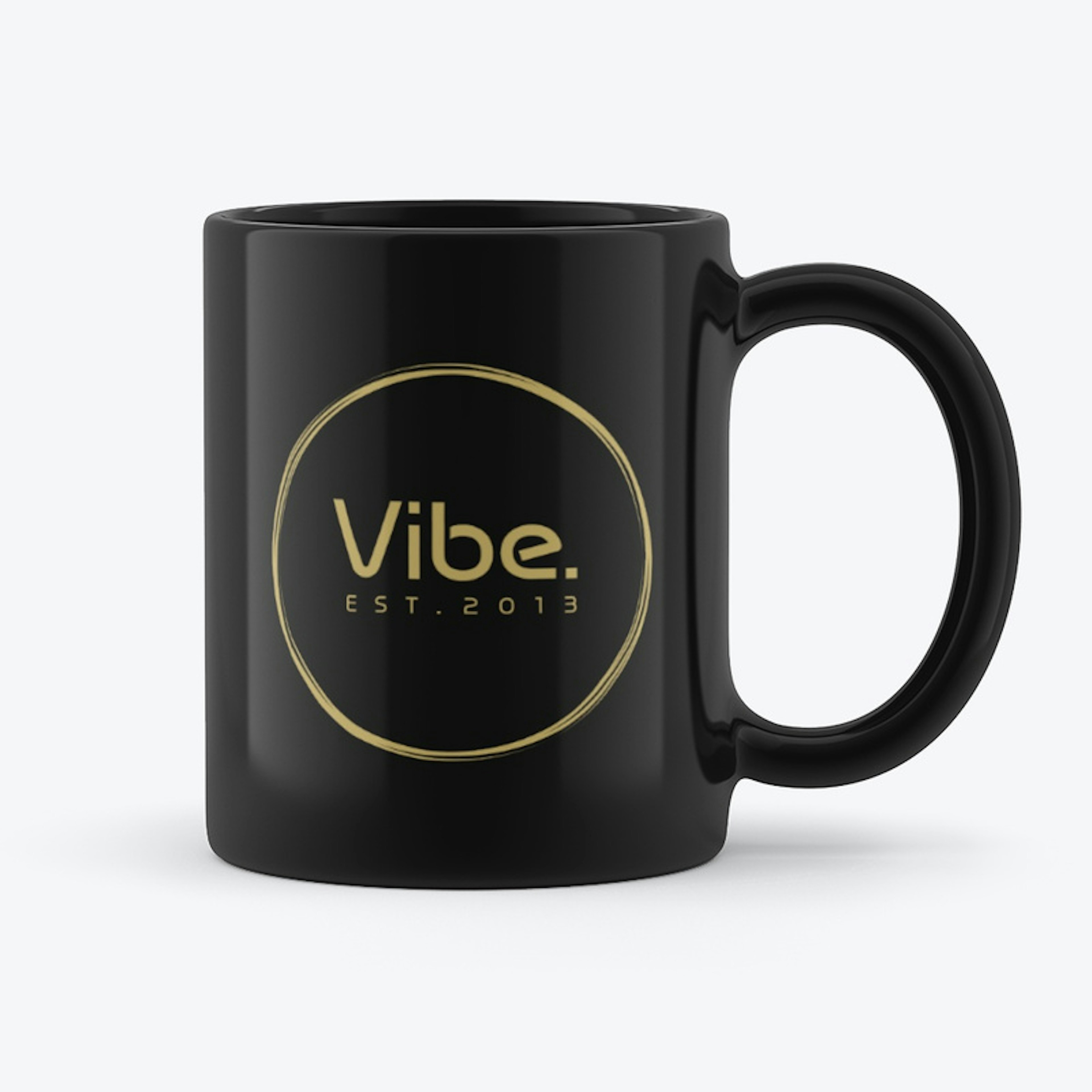 Vibe. Black Mug